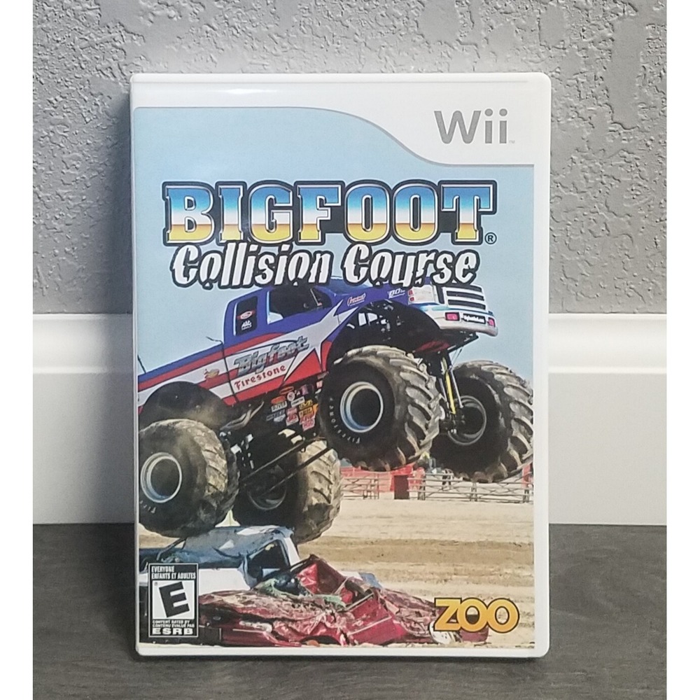 Bigfoot Collision Course - Nintendo Wii Video Game (2008)